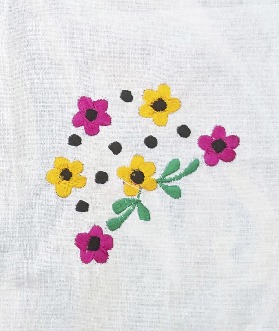 Tutli Putli Floral Luxurious Embroidered Designer Table Napkin - Image 4
